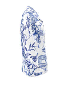 Virginia's Moon Women's 100% Pure Silk Pyjama Shirt