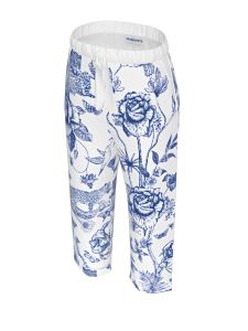 Virginia's Moon Women's 100% Pure Silk Pyjama Trousers