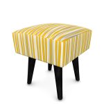 Tanzania Square Foot Stool Black