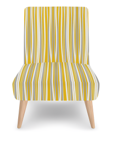 Tanzania Chair Yellow and Natural