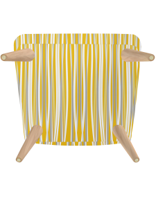 Tanzania Chair Yellow and Natural