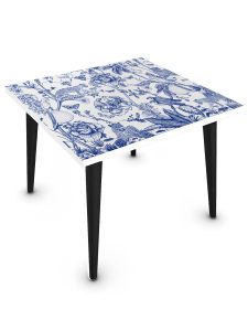 Emirate Square Coffee Table Blue And Black
